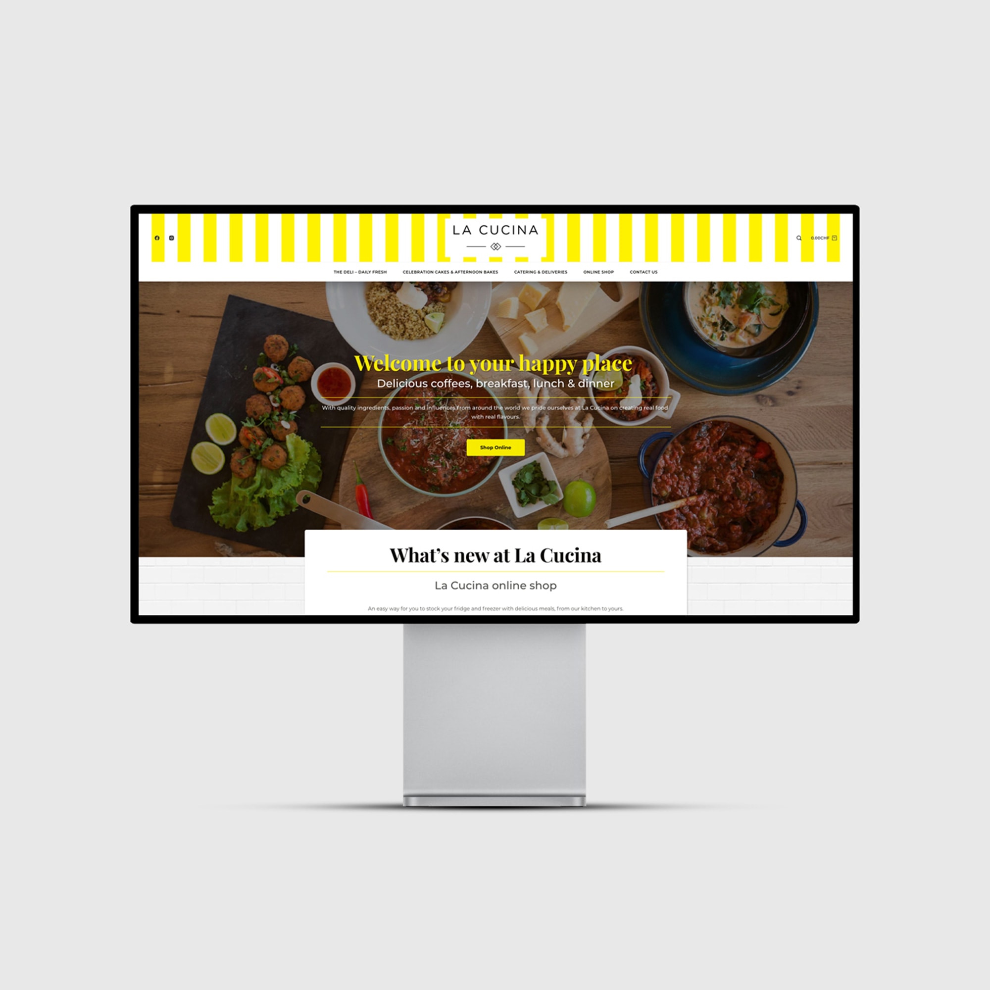La Cucina - Desktop View